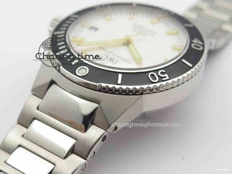 MIROTIME 0401 Aquatimer Automatic SS Noob Best Edition White Dial On SS Bracelet A Lightweight 7251